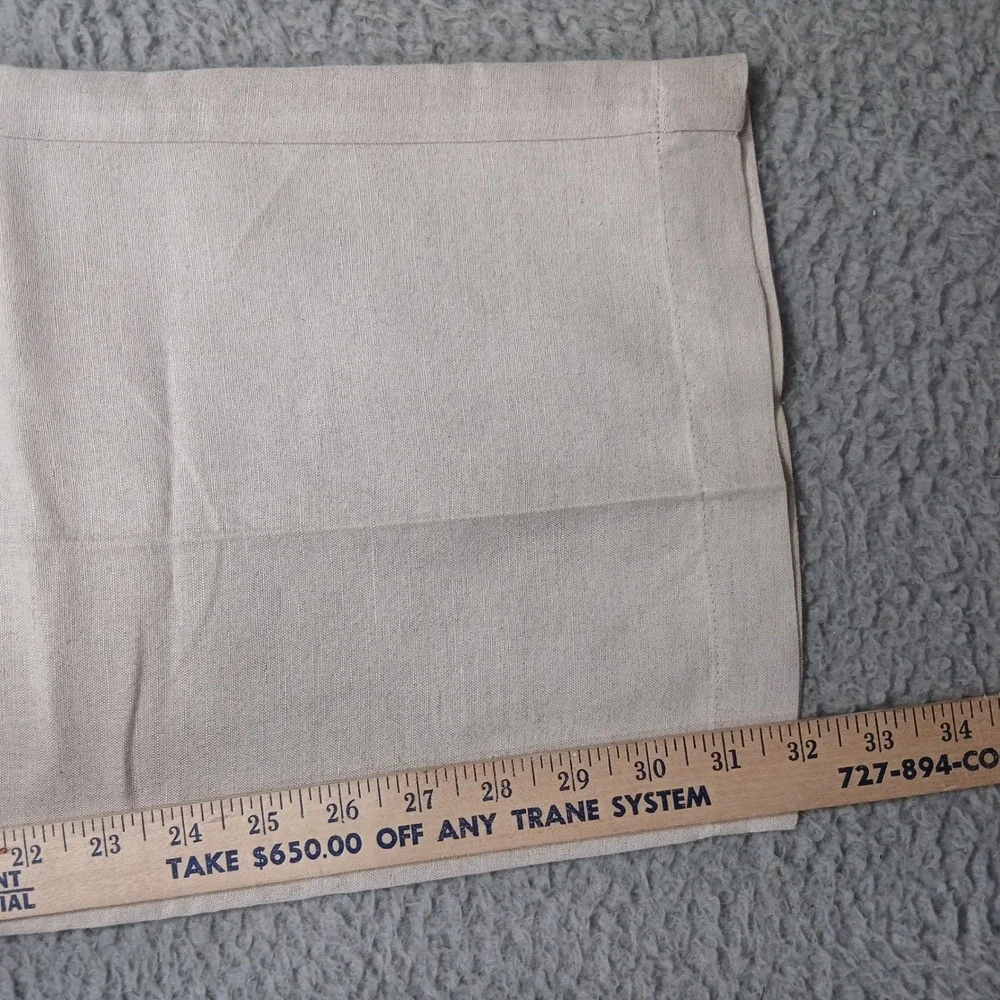 CUBANVERA Linen Blend Drawstring Pants Men's Large 44 Cream‎ Casual Lounge